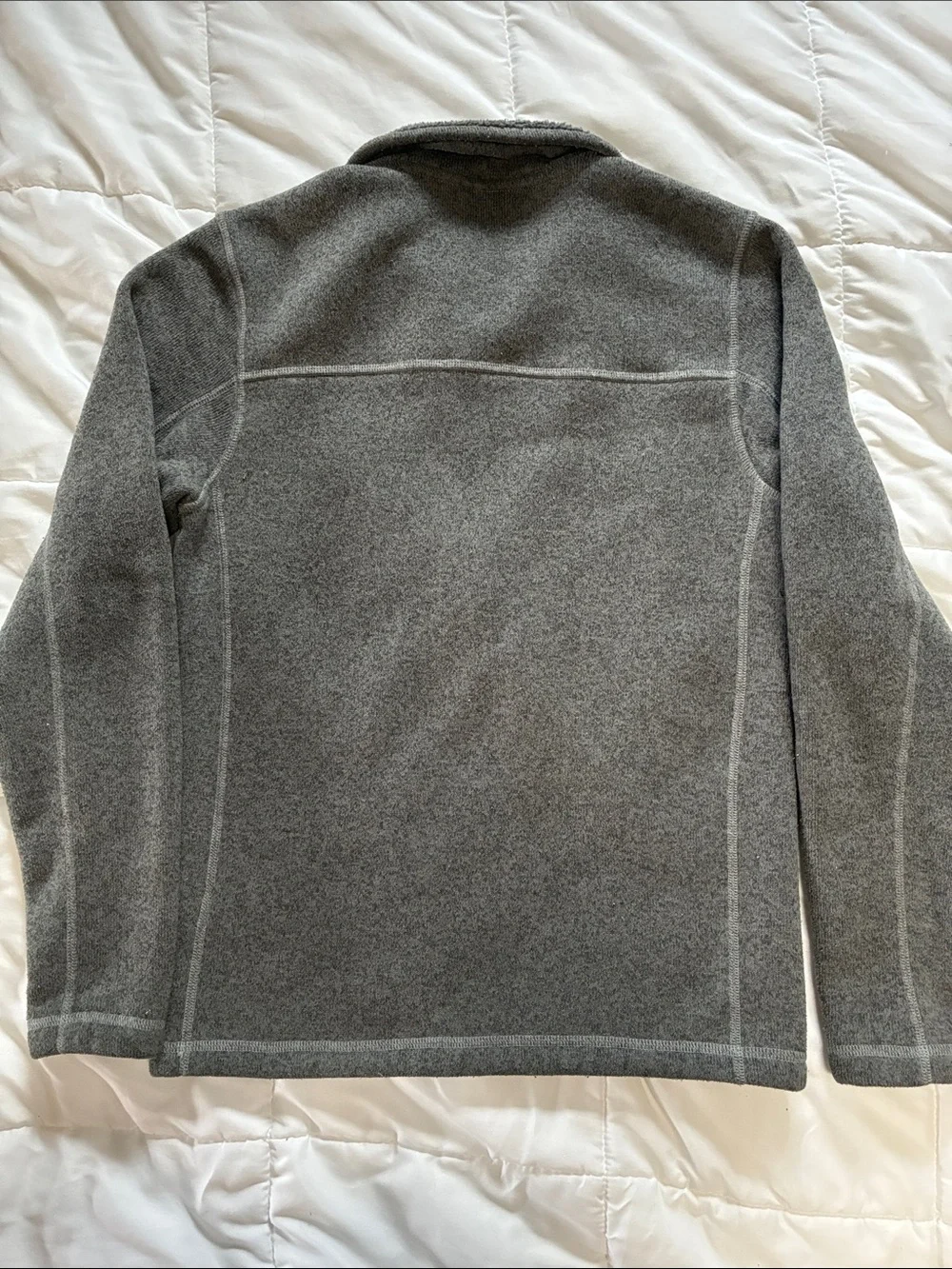The North Face Men's Gray Gordon Lyons 1/4 Zip Fleece Pullover Size Small